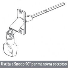 Uscita con snodo per manovra di soccorso