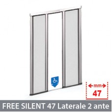 Zanzariera Free Silent 47 cingolo 2 ante