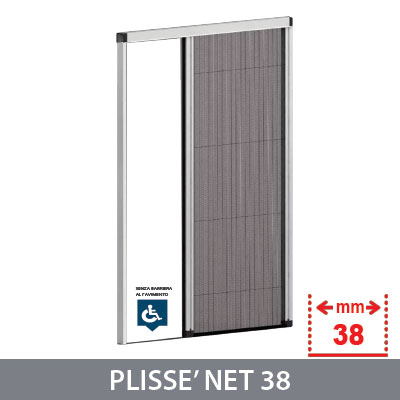 Zanzariera Plissè 38 cingolo