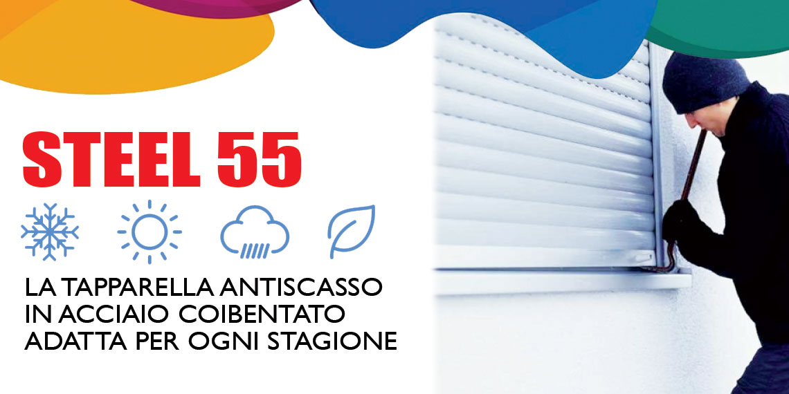 Tapparella in acciaio coibentato