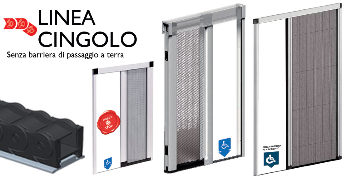 Zanzariere con Cingolo